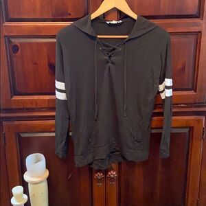 Pink Republic lightweight hooded pockets